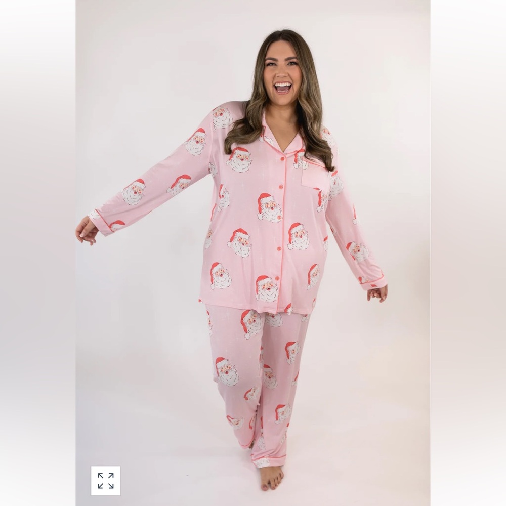 In my Sundays pj set- Santa set
